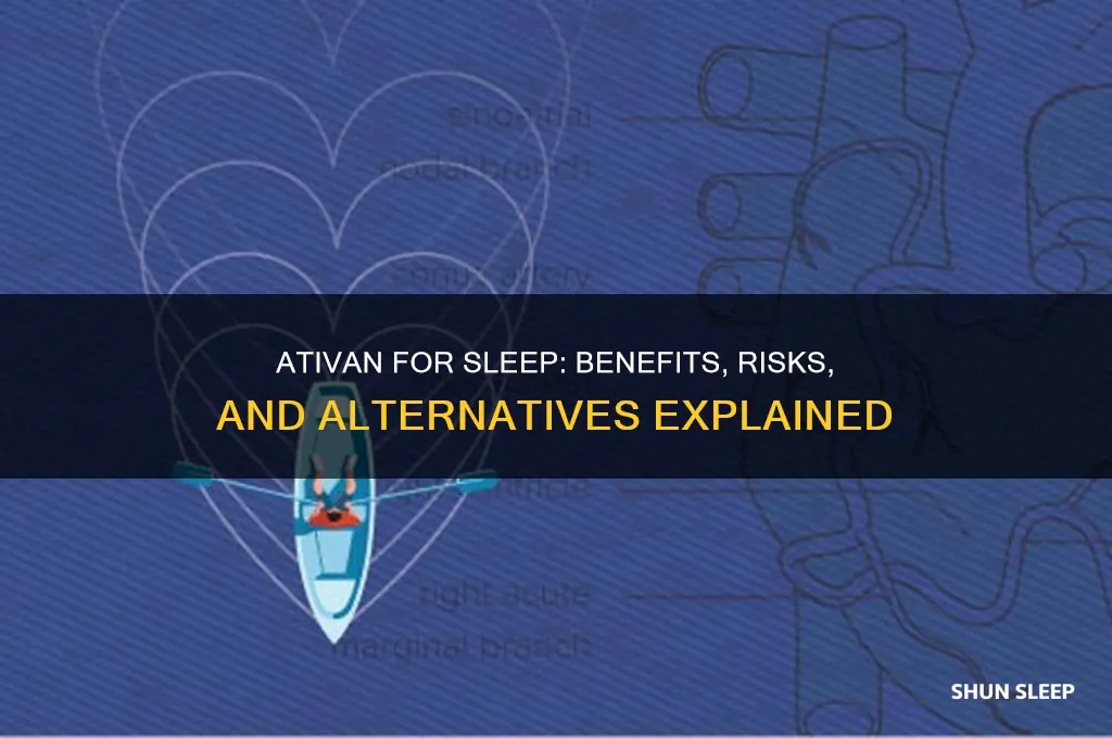 will ativan help me sleep