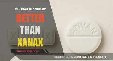 Ativan vs. Xanax: Which Sleep Aid Works Better for You?