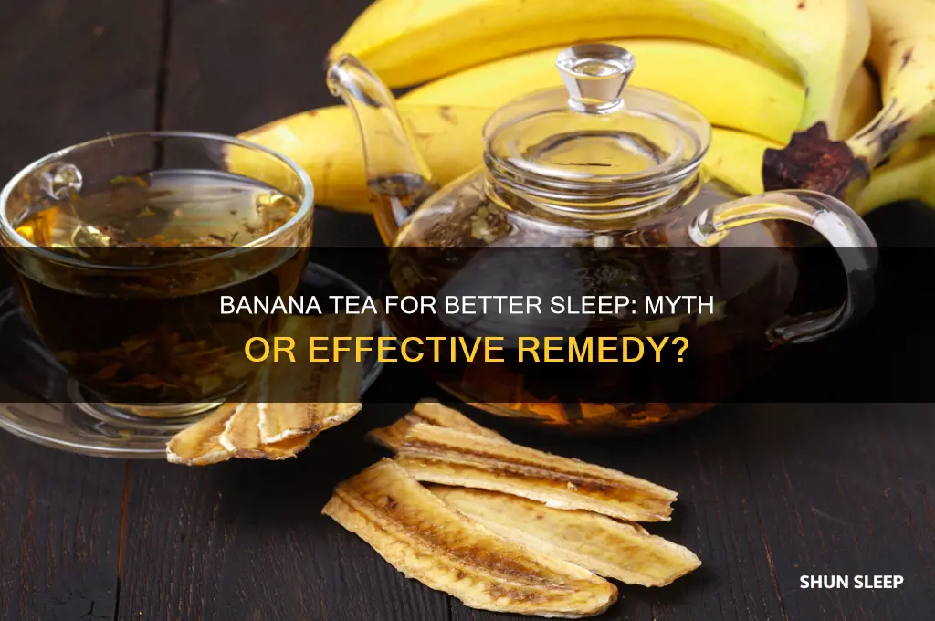 will banana tea help you sleep