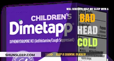 Can Benadryl Aid Sleep During a Severe Head Cold? Find Out