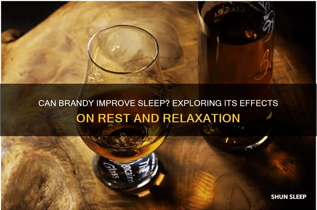 will brandy help me sleep