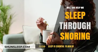 CBD for Sleep: Can It Silence Snoring and Improve Rest?