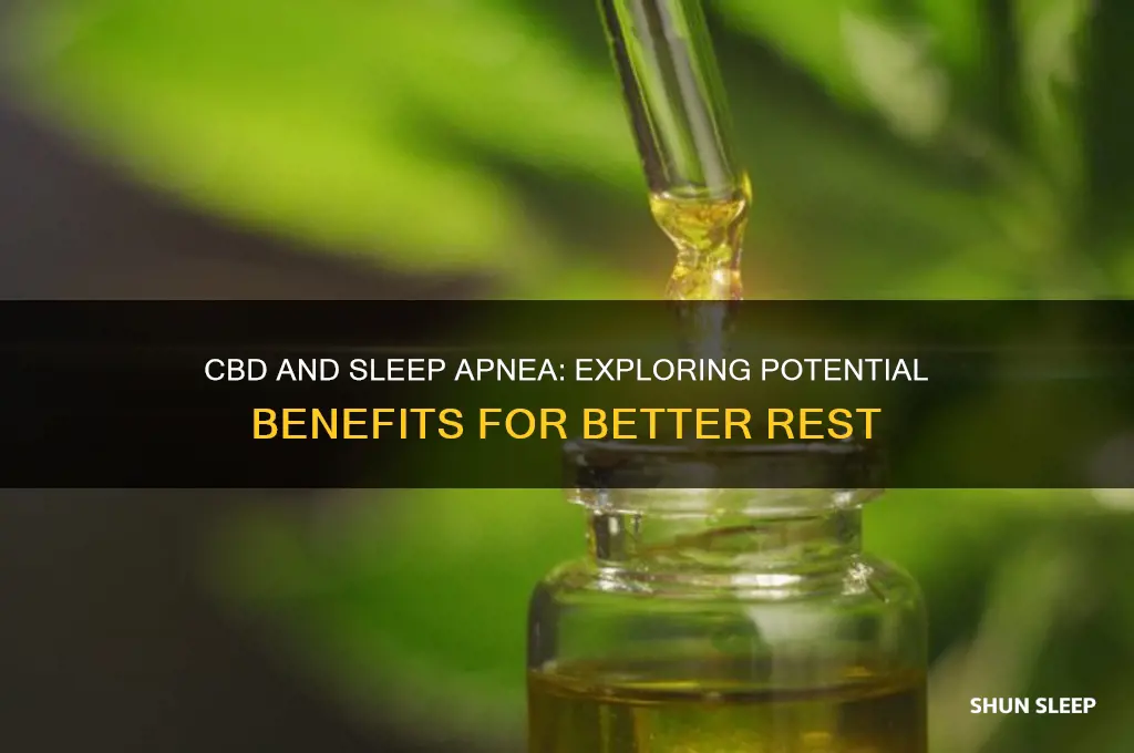 will cbd help sleep apnea
