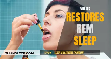 CBD's Role in Restoring REM Sleep and Enhancing Dreams