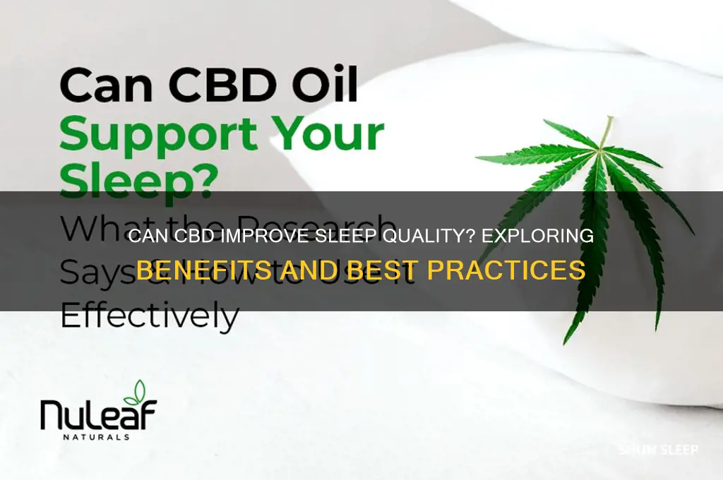 will cdb help me sleep