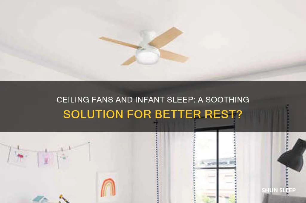 will ceiling fan help infant sleep