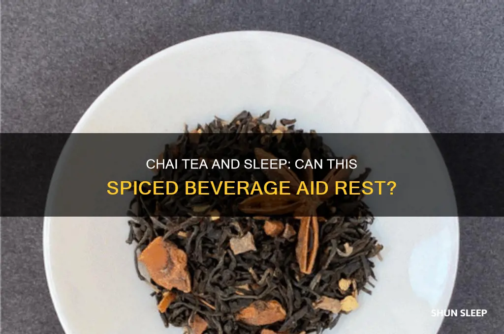 will chai tea help me sleep