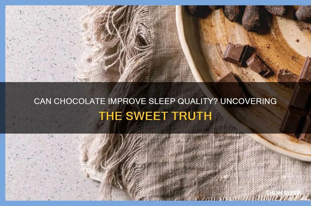 will chocolate help me sleep
