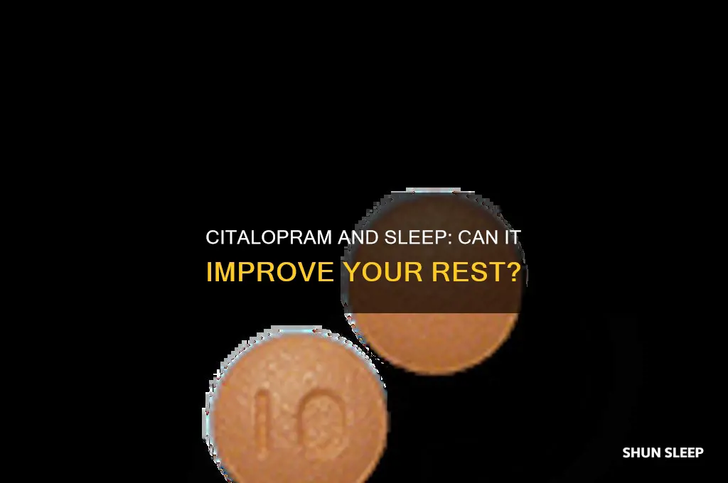 will citalopram help me sleep