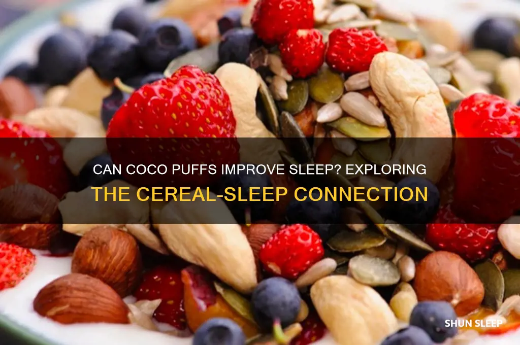 will coco puffs help me sleep
