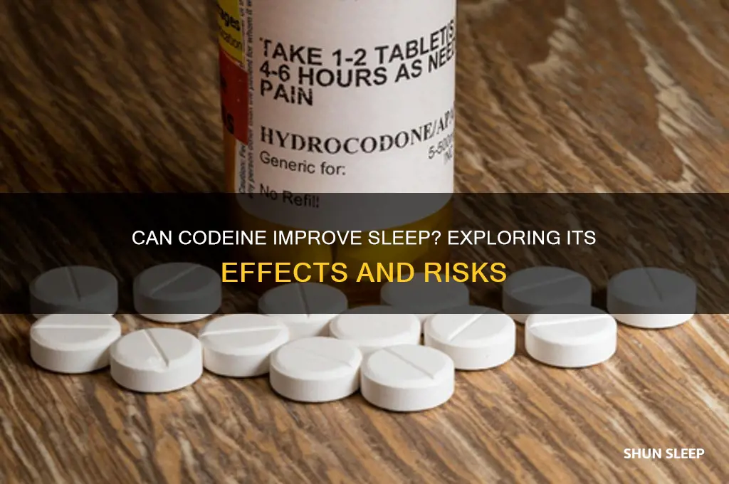 will codeine help you sleep
