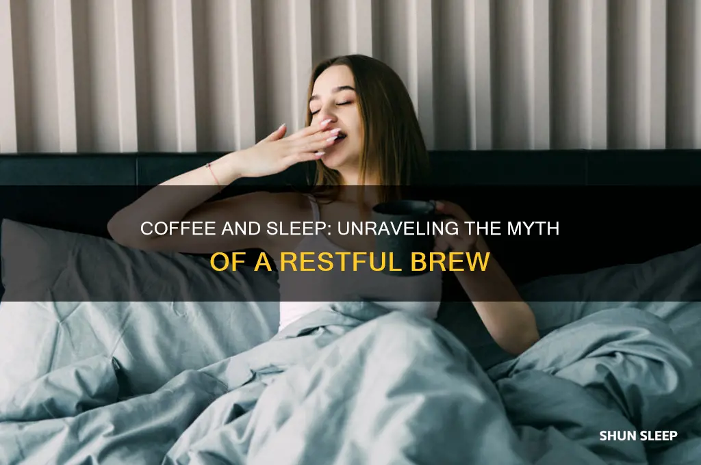 will coffee help you sleep