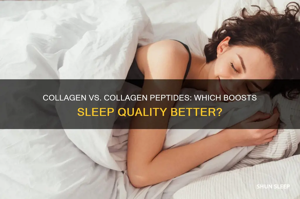 will collage protein help you sleep like colkagen peptides do