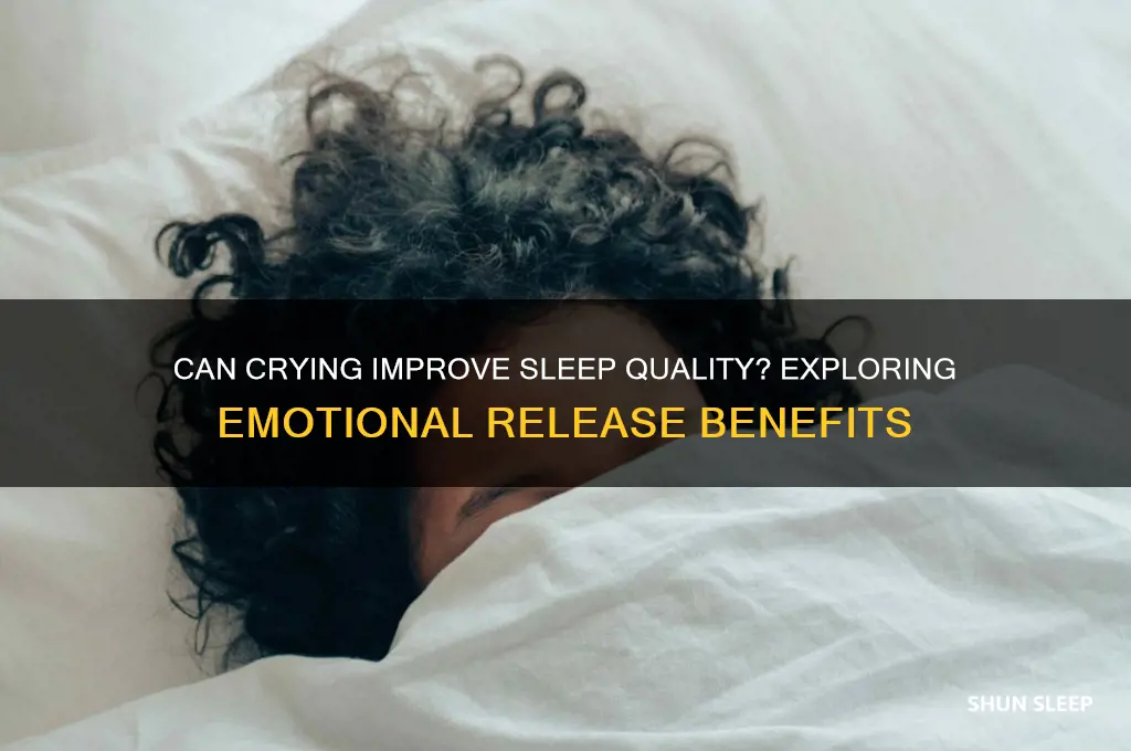 will crying help me sleep