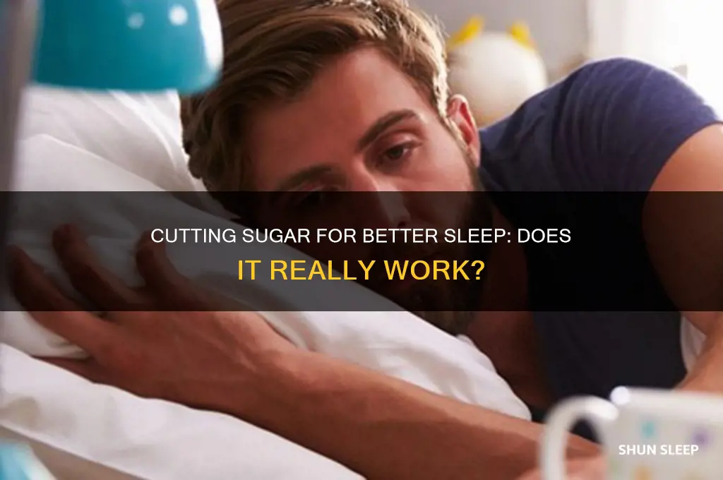 will cutting out sugar help me sleep