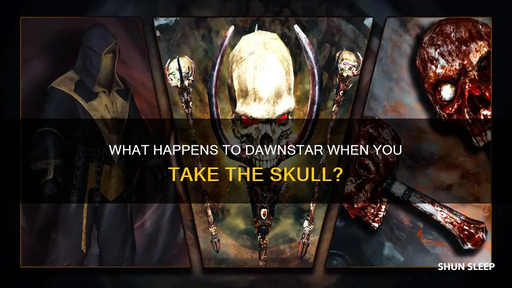 will dawnstar sleep if i take skull
