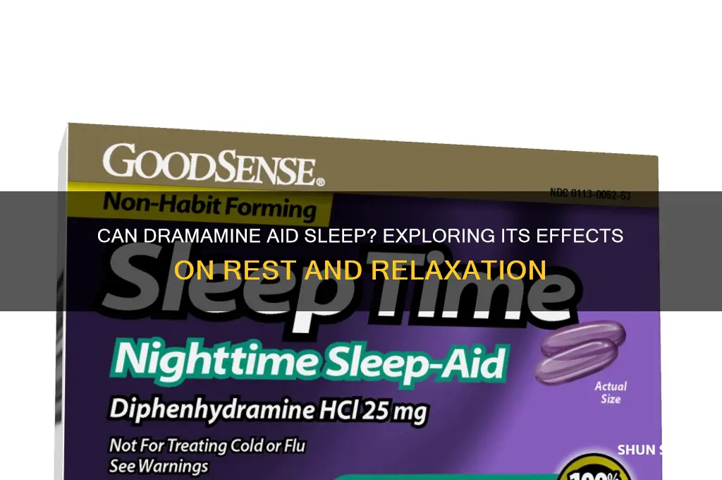 will dramamine help you sleep