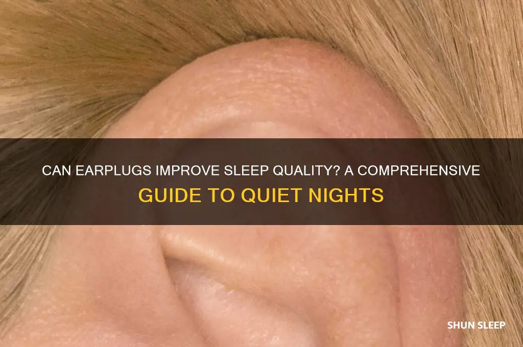 will earplugs help me sleep