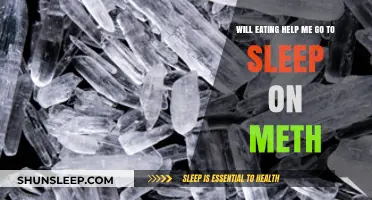 Can Eating Aid Sleep While on Meth? Exploring the Connection