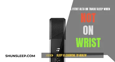 Fitbit Alta HR: Sleep Tracking Without Wearing It?