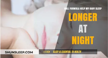 Formula Feeding: Can It Extend Your Baby's Nighttime Sleep?