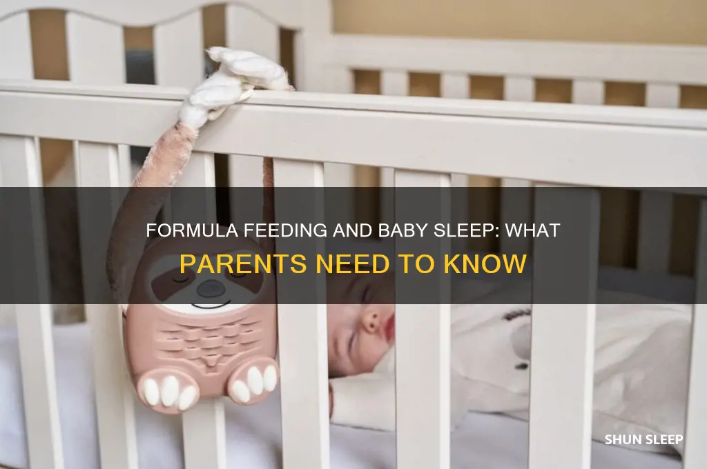 will formula help my baby sleep
