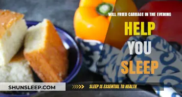 Fried Cabbage for Dinner: A Sleep Aid or Myth?