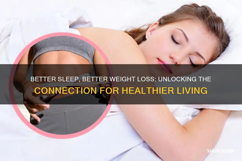 will getting better sleep help me lose weight