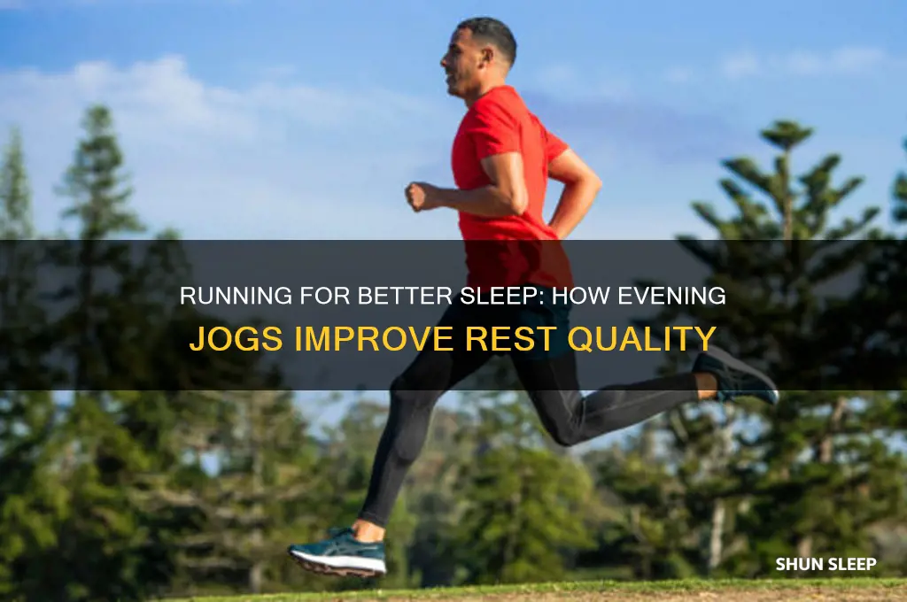 will going for a run help me sleep