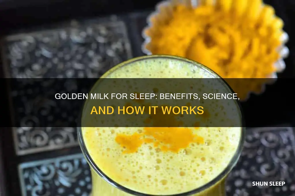 will golden milk help me sleep