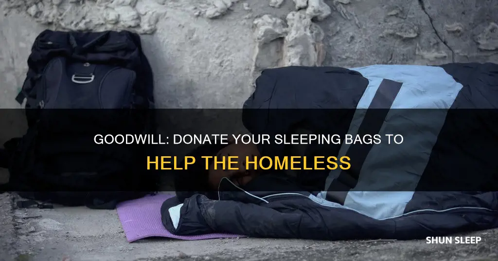 will goodwill accept sleeping bags
