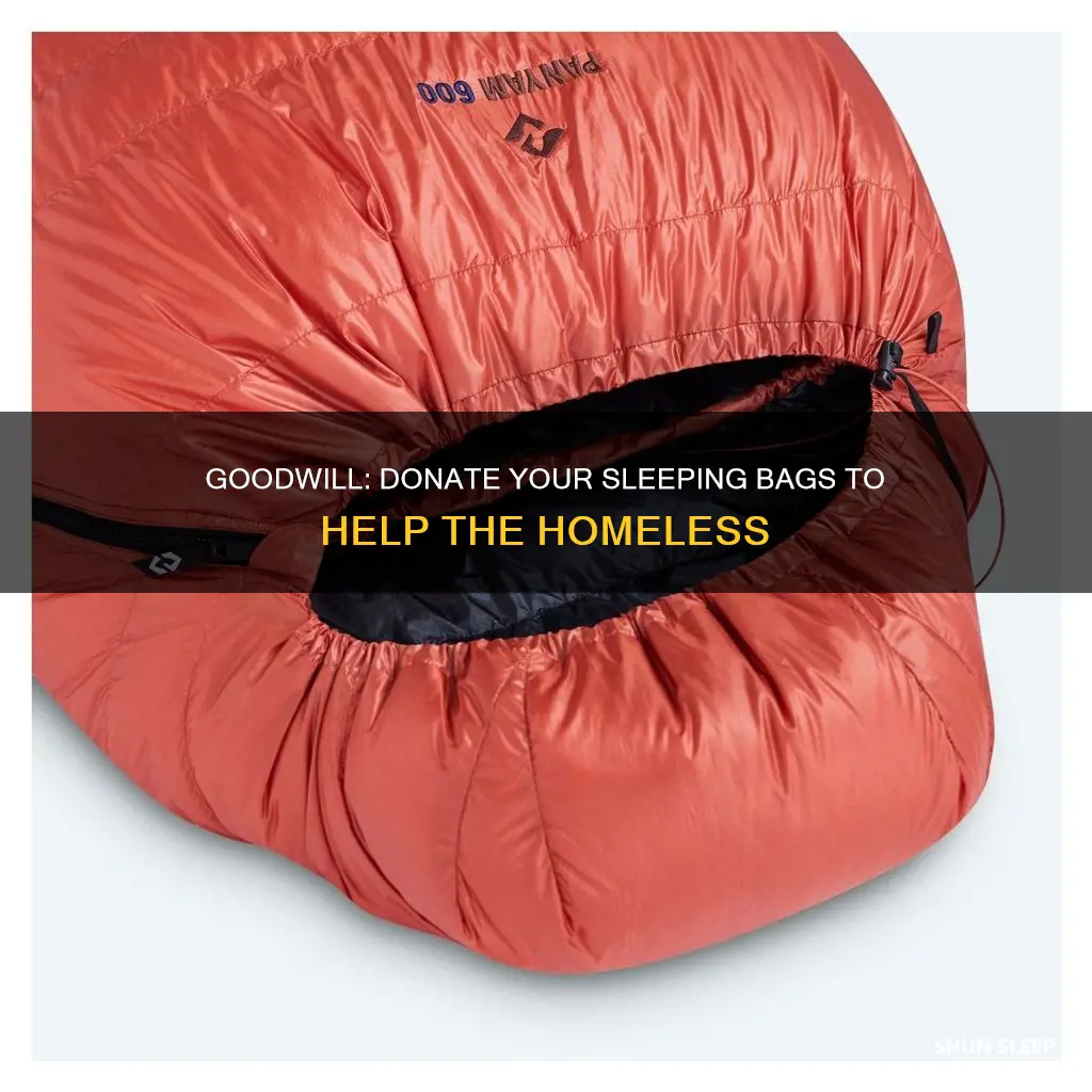 will goodwill take sleeping bags