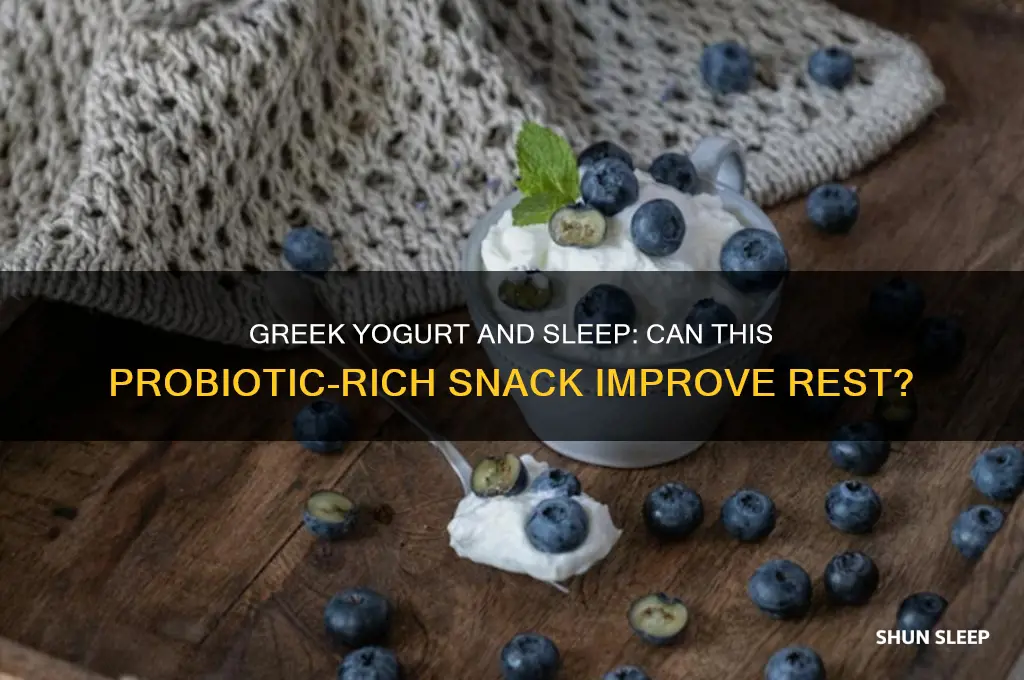 will greek yogurt help me sleep