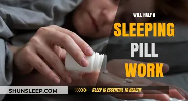 Can You Take Half a Sleeping Pill?