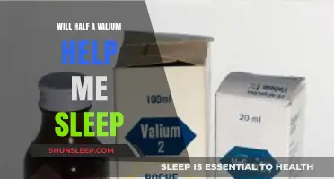 Can Half a Valium Improve Your Sleep Quality? What to Know