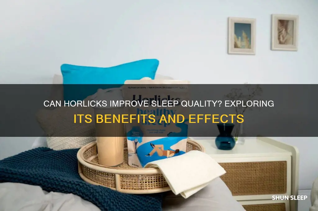 will horlicks help me sleep