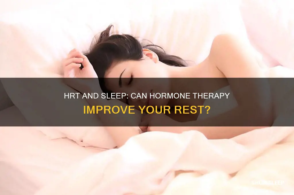 will hrt help me sleep