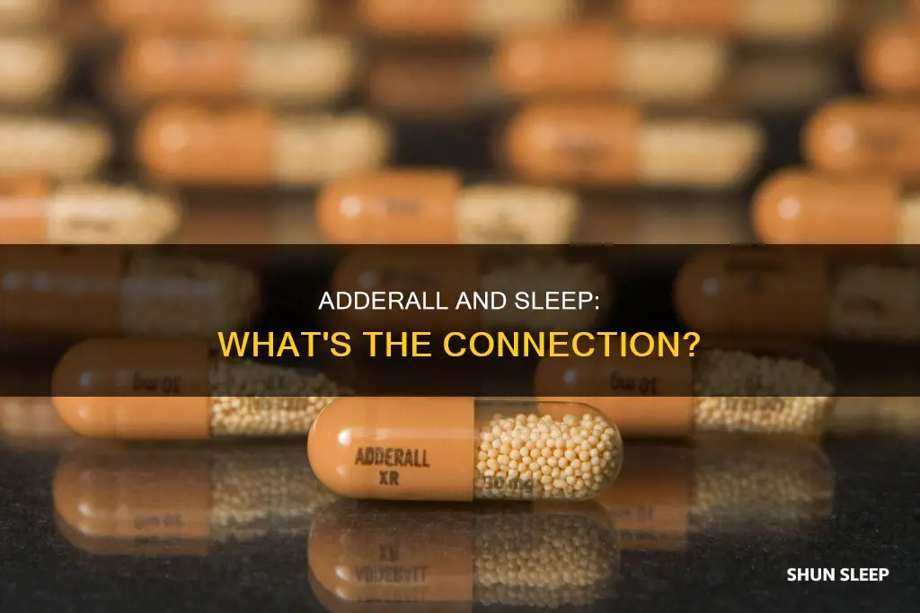 will i be able to sleep if i take adderall