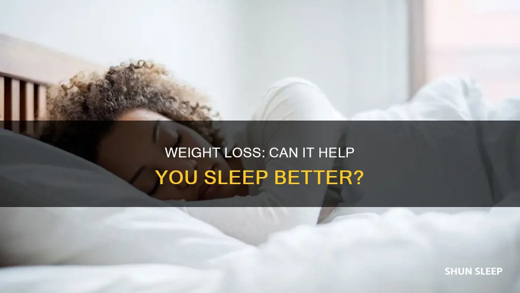 will i sleep better if i lose weight