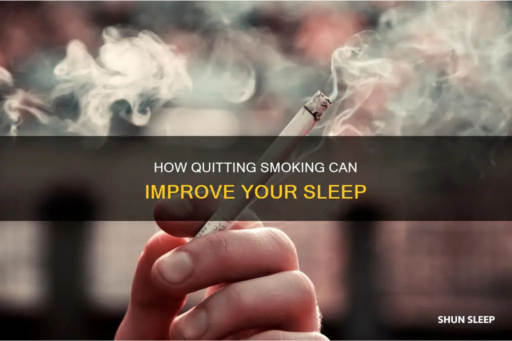 will i sleep better if i quit smoking