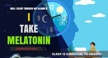 Melatonin and Sleep: Will I Oversleep?
