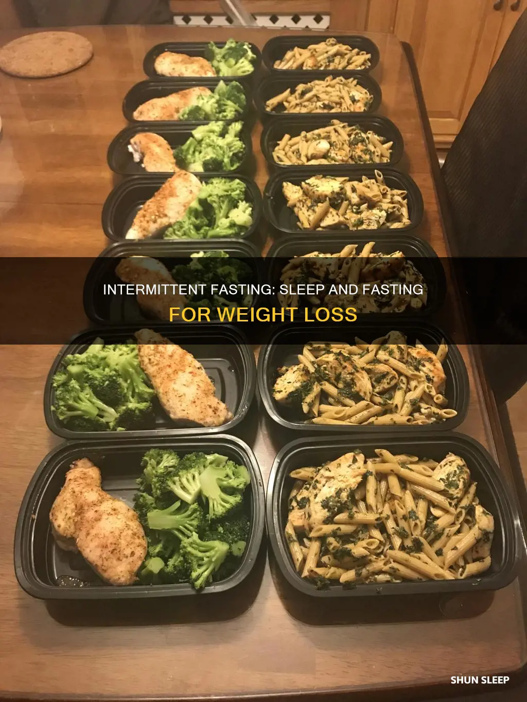 will intermittent fasting work if i sleep between meals