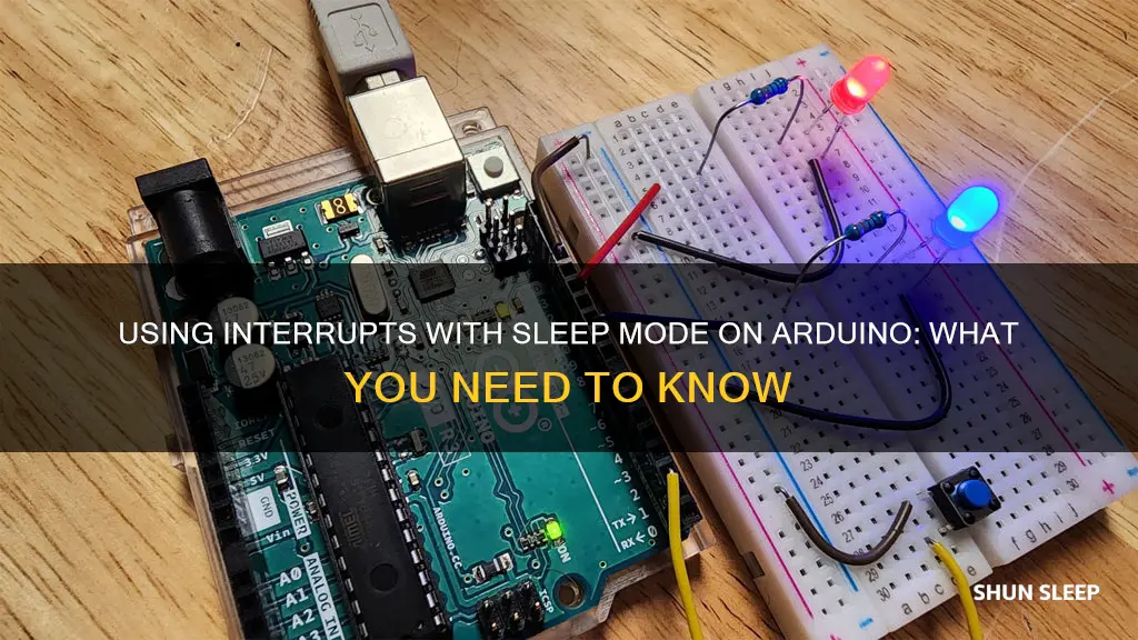will interrupts work during sleep on arduini