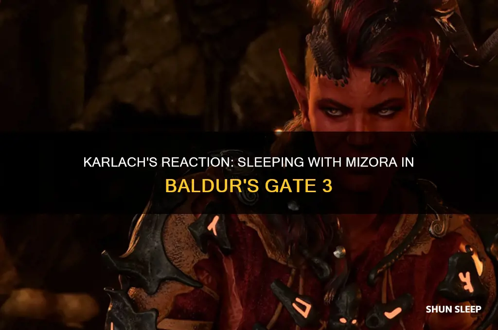 will karlach get mad if you sleep with mizora