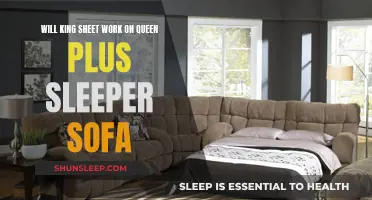 King Sheet on Queen Sleeper Sofa: Will it Work?
