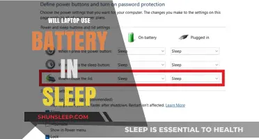 Laptop Battery Drain: Sleep Mode's Impact