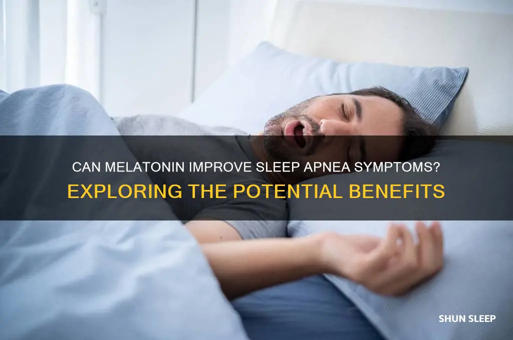will melatonin help sleep apnea