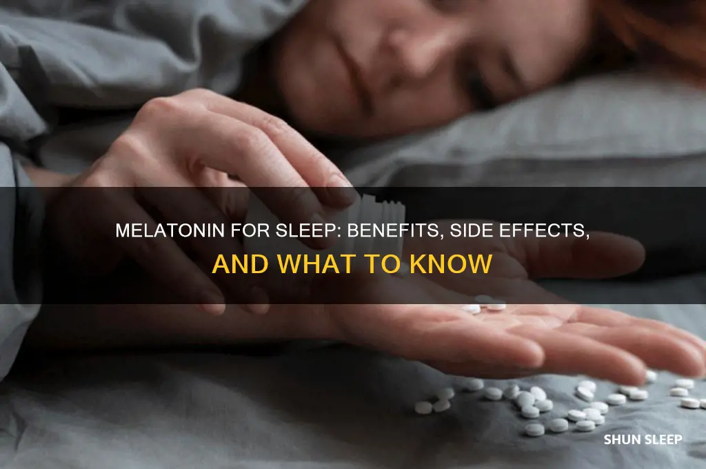 will melatonin help you sleep are there side effects