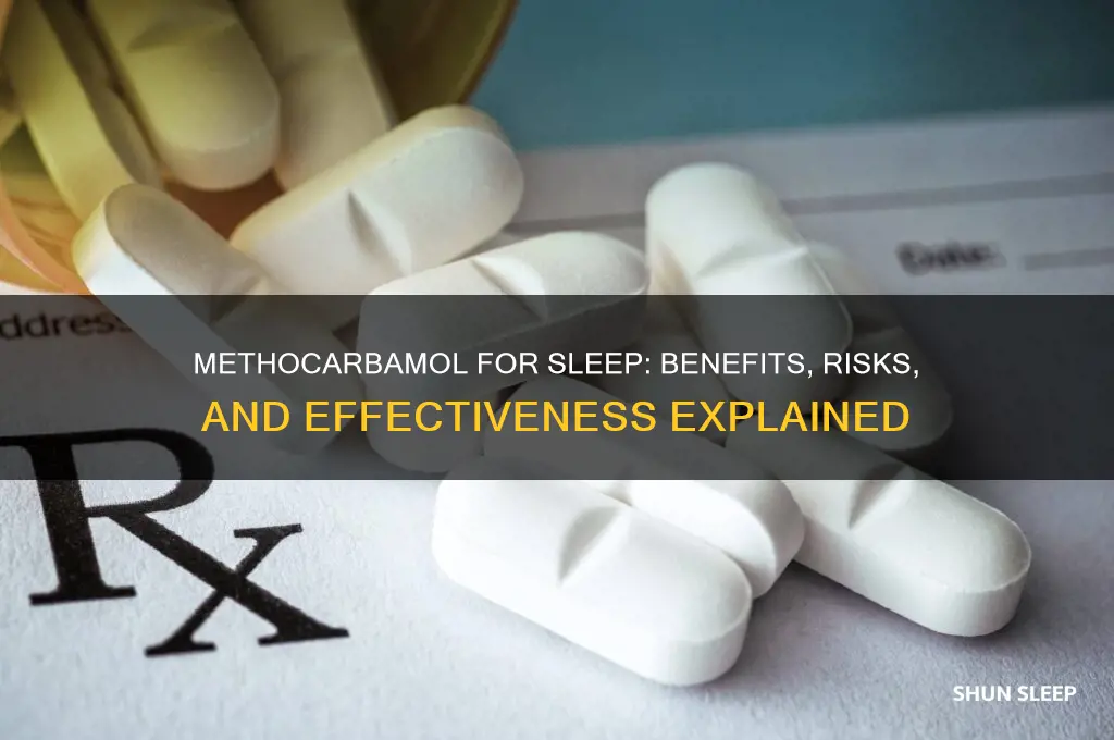 will methocarbamol help me sleep