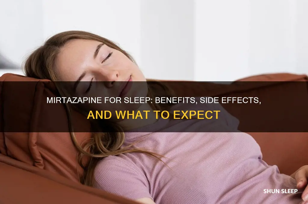 will mirtazapine help you sleep